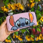 Billetera con ziper Stitch