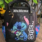 cartera mochila Stitch doble asa