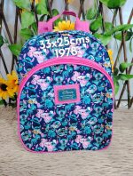 mochila stitch tela con plaquita - Imagen 2