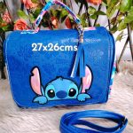 bolso stitch con tapa