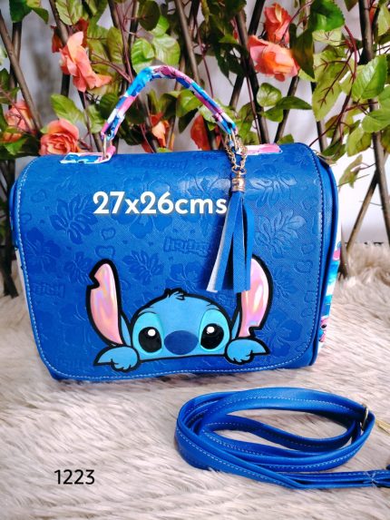 bolso stitch con tapa