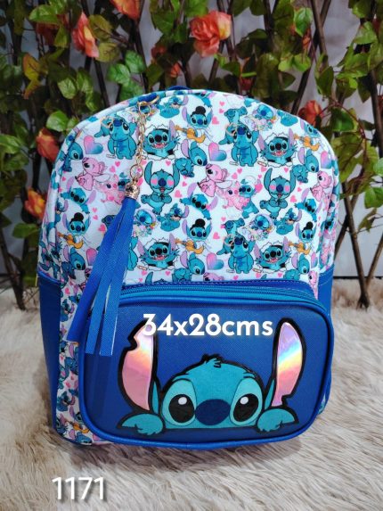 mochila 3d tela Stitch