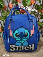 cartera mochila Stitch doble asa letras - Imagen 3