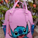 Cartera mochila stitch doble asa
