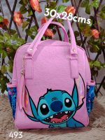 Cartera mochila stitch doble asa