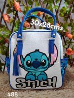 cartera mochila Stitch doble asa letras
