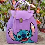 cartera mochila Stitch alegre