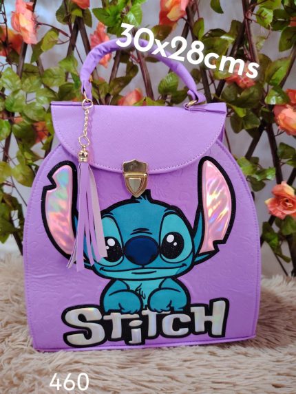 cartera mochila Stitch 3d letras