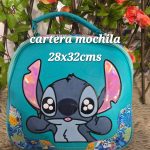 mochila cartera 2 ziper stitch