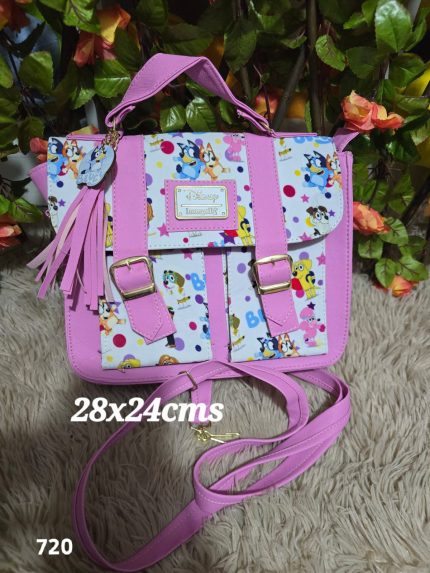 bolso estilo mensajero bluey