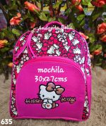 cartera mochila ovalada kitty - Imagen 2