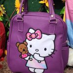 cartera mochila doble asa kitty