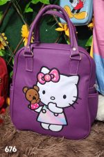 cartera mochila doble asa kitty