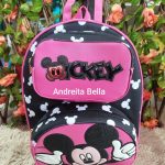 mochila reforzada Mickey 2 bolsas