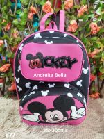 mochila reforzada Mickey 2 bolsas