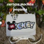 cartera mochila peque mickey