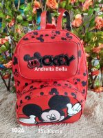 mochila reforzada Mickey 2 bolsas - Imagen 2