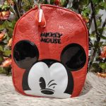 mochila ovalada mickey
