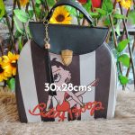 cartera mochila serigrafía Betty