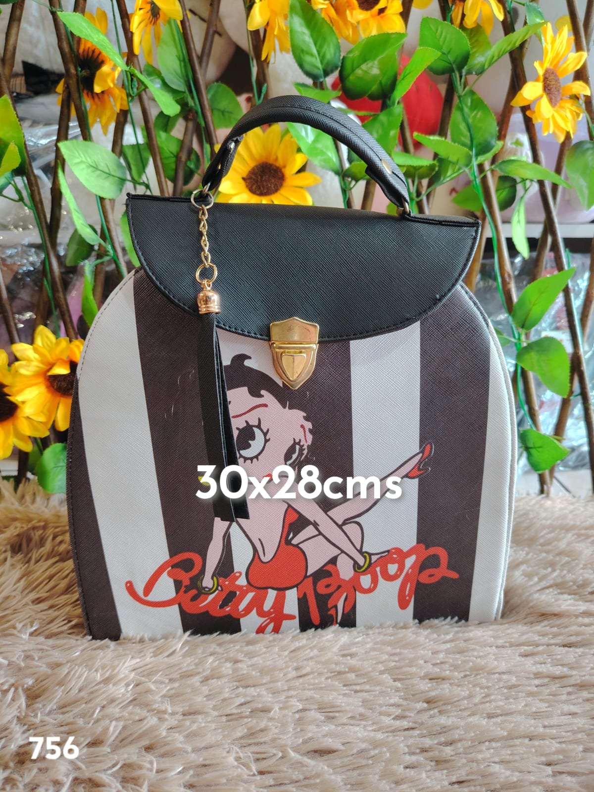 2026/03/1000006164.jpg cartera mochila serigrafía Betty - Imagen 1