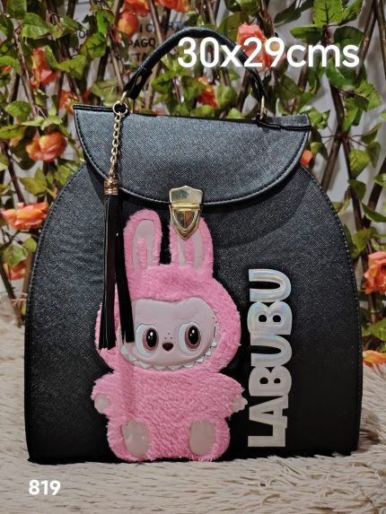 cartera mochila labubu