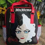 cartera mochila doble asa Cruella
