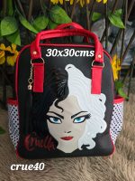 cartera mochila doble asa Cruella