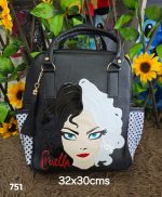 cartera mochila doble asa Cruella - Imagen 2