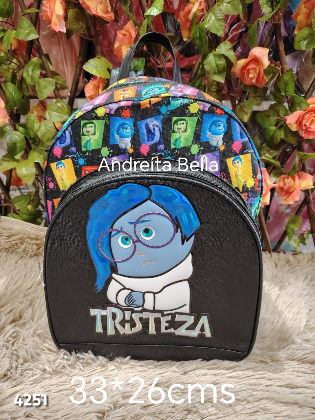 2026/03/1000006760-1.jpg mochila 3D tristeza intensamente - Imagen 1