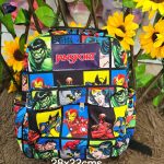 mochila pequeña de tela avengers
