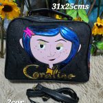Maletita 2 ziper coraline
