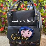cartera mochila doble asa coraline
