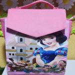 mochila blanca nieves