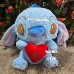 peluche mediano Stitch corazón
