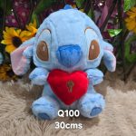 peluche corazón Stitch