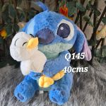 peluche Stitch con pato 40cms