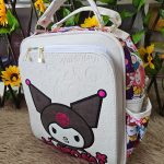 cartera mochila ziper doble asa kuromy